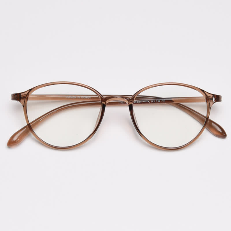 Spykay™ EG26866 Oval Frame Anti-blue Light Simple Classic Lightweight Glasses