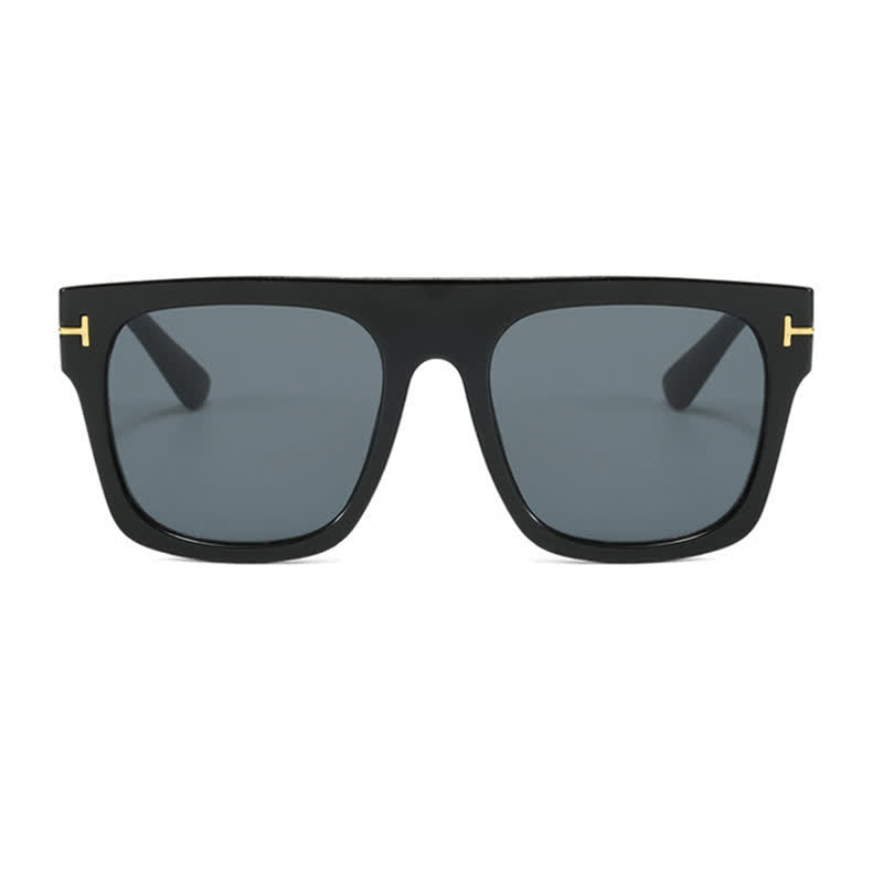 Spykay™ SG60697 'T' Design Square Frames Oversized Sunglasses