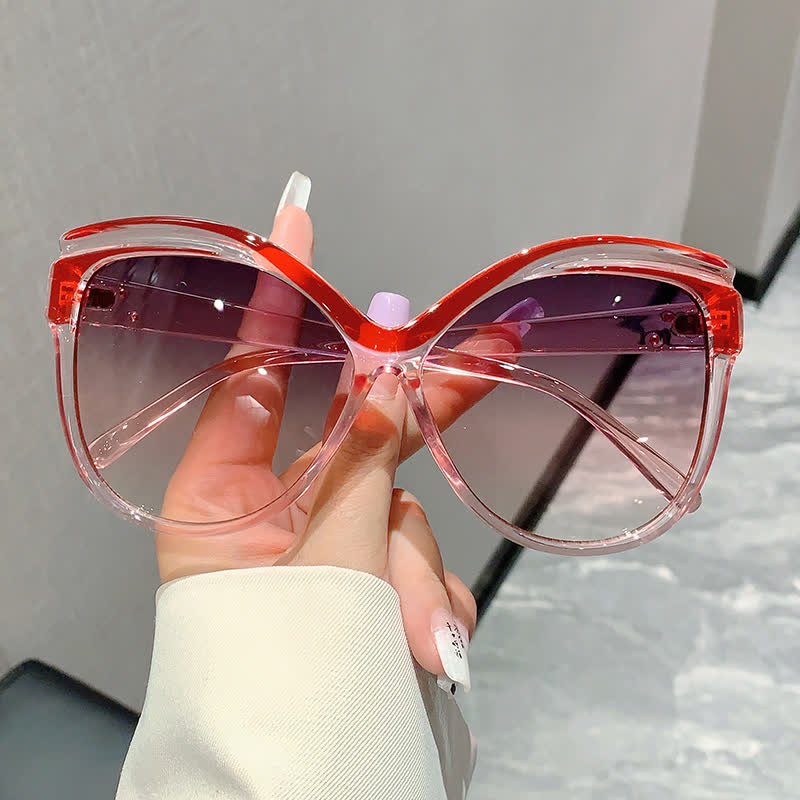 Spykay™ SG60932 Butterfly Oversized Frame Hipster Sunglasses