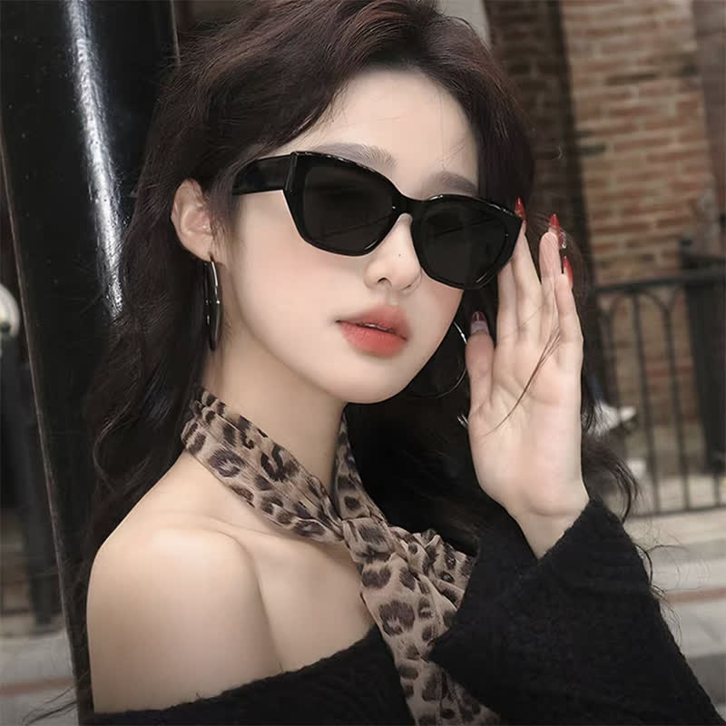 Spykay™ SG60812 Cat-Eye Thick Temples Hipster Sunglasses