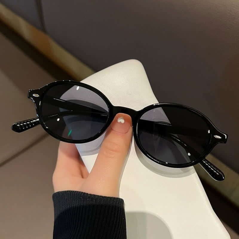 Spykay™ SG60680 Vintage Oval Frame Sunglasses