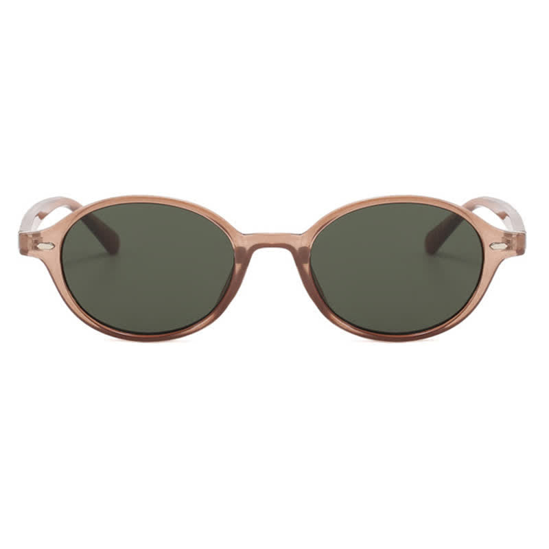 Spykay™ SG60680 Vintage Oval Frame Sunglasses
