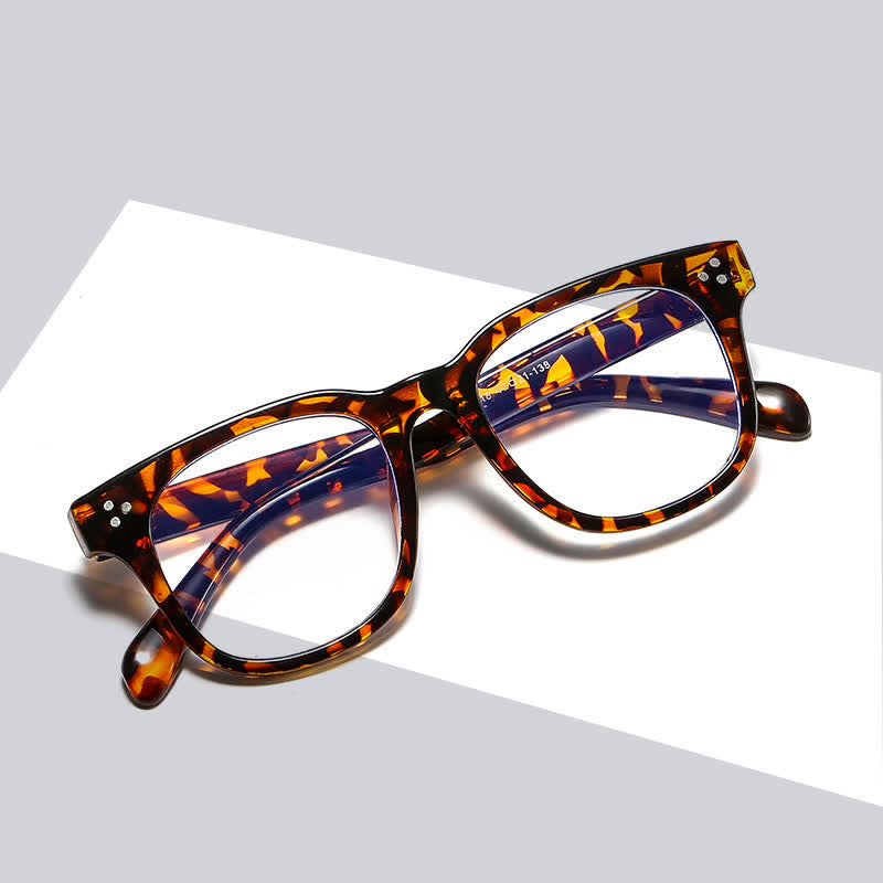 Spykay™ EG26914 Unsiex Classic Square Frame Fashion Anti-blue Light Glasses