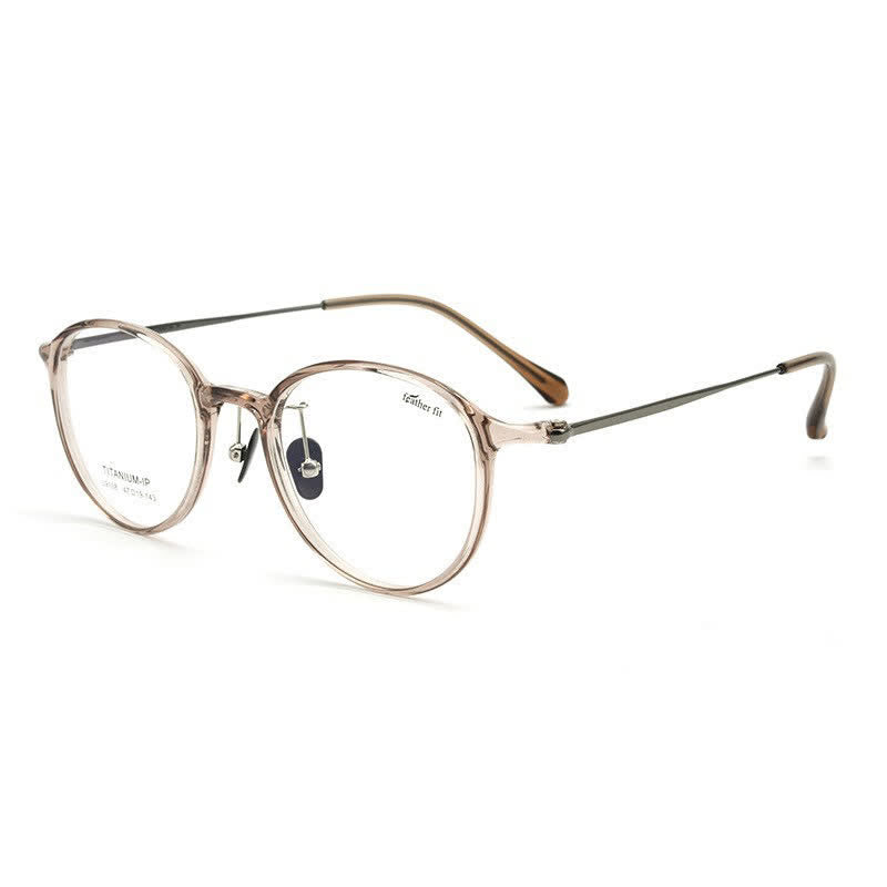 Spykay™ EG26847 Lightweight Classic Round Frame Anti-blue Light Simple Glasses