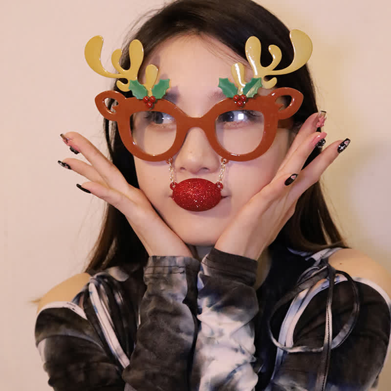 Spykay™ SG60993 Funny Christmas Holiday Sunglasses for Adults&Children