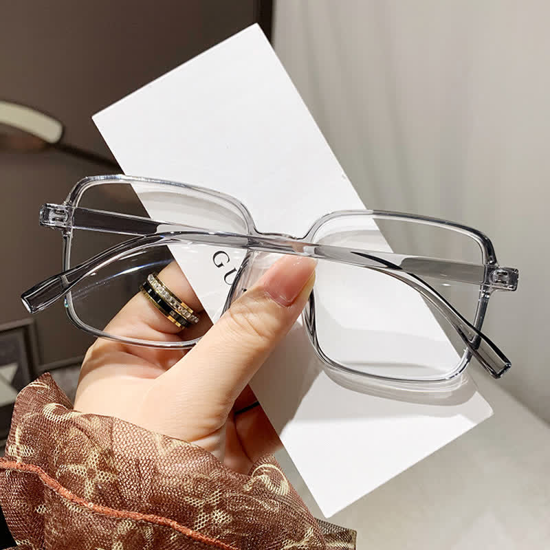 Spykay™ EG26910 Simple Classic Oversized Square Frame Anti-blue Light Glasses