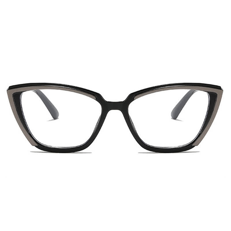 Spykay™ EG26814 Fashion Colorblock Butterfly Frame Anti-blue Light Glasses
