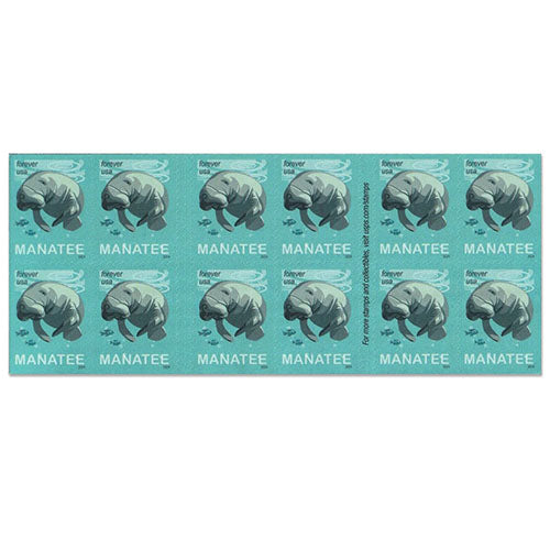 2024 USPS Save Manatees Forever Stamps