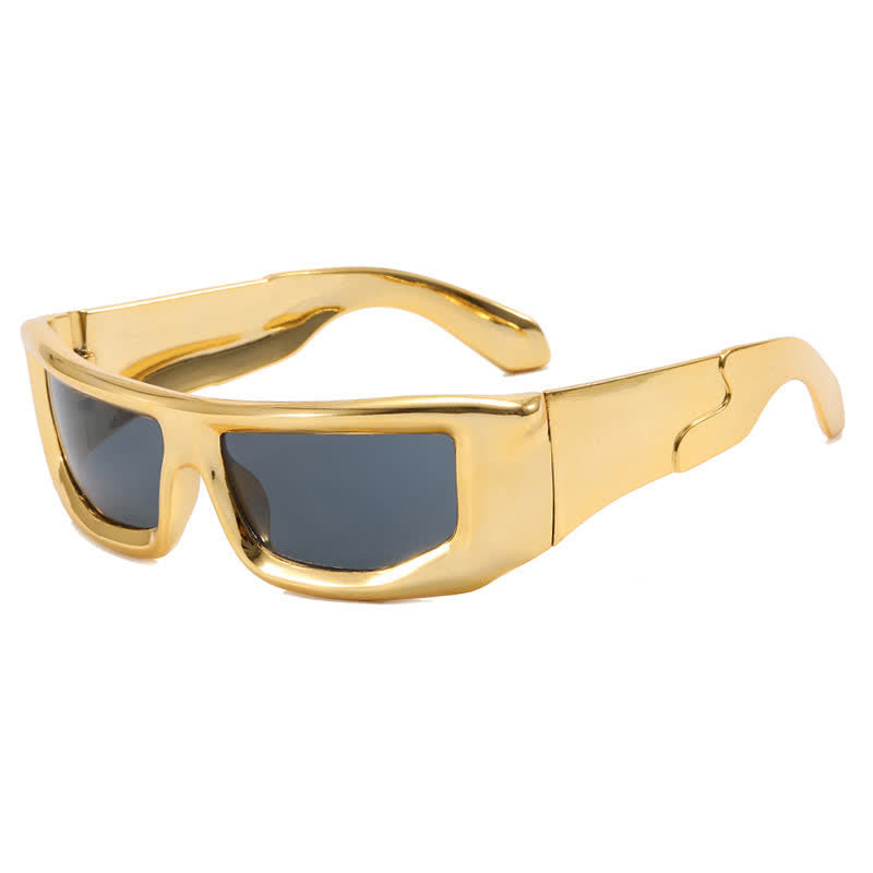 Spykay™ SG60908 Fashion Unisex Rectangle Frame Thick Y2K Sunglasses