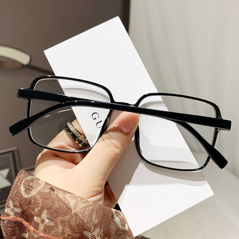 Spykay™ EG26910 Simple Classic Oversized Square Frame Anti-blue Light Glasses