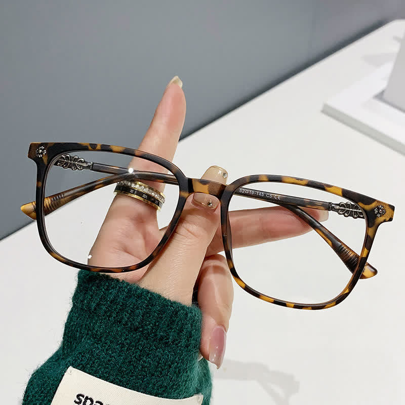 Spykay™ EG26912 Retro Classic Square Frame Anti-blue Light Glasses