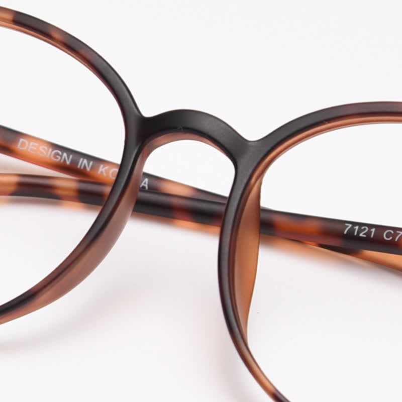 Spykay™ EG26865 Large Round Frame Anti-blue Light Simple Classic Lightweight Glasses