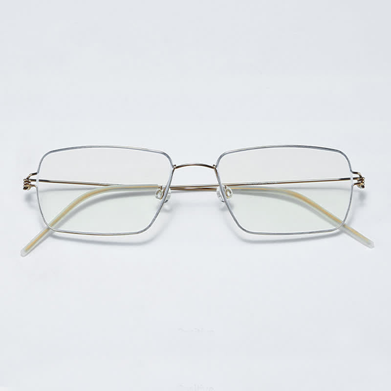 Spykay™ EG26905 Retro Simple Rectangle Frame Anti-blue Light Hipster Glasses