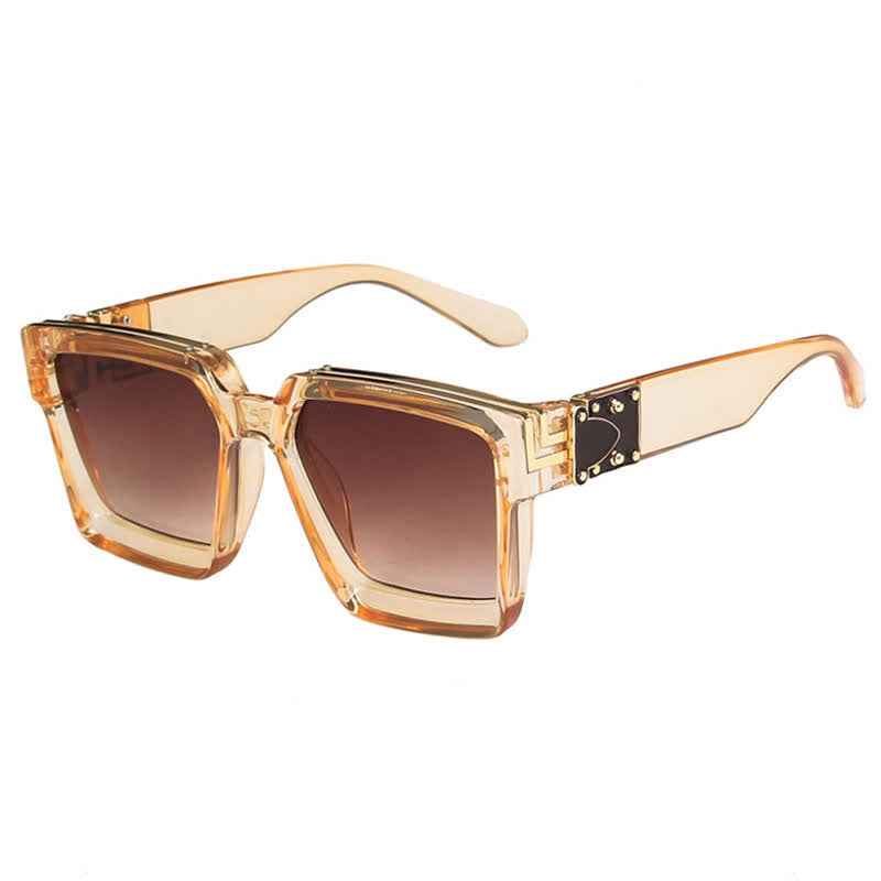Spykay™ SG60705 Square Frames Hipster Oversized Sunglasses