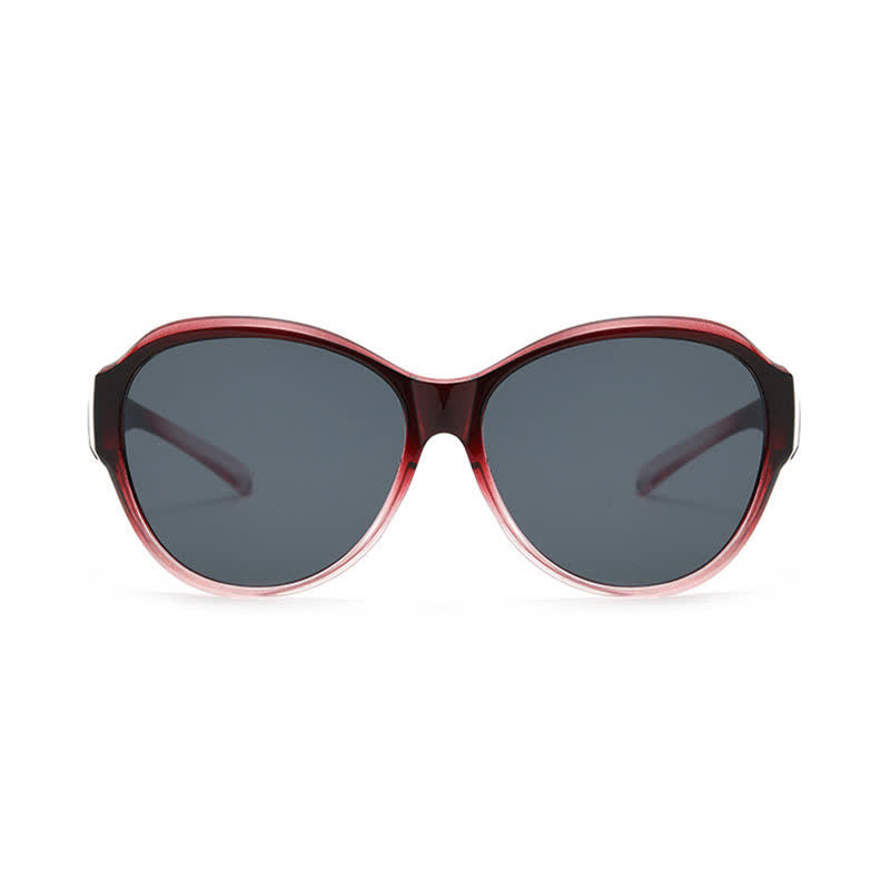 Spykay™ SG61036 Fit Over Glasses Butterfly Frame Polarized Sunglasses