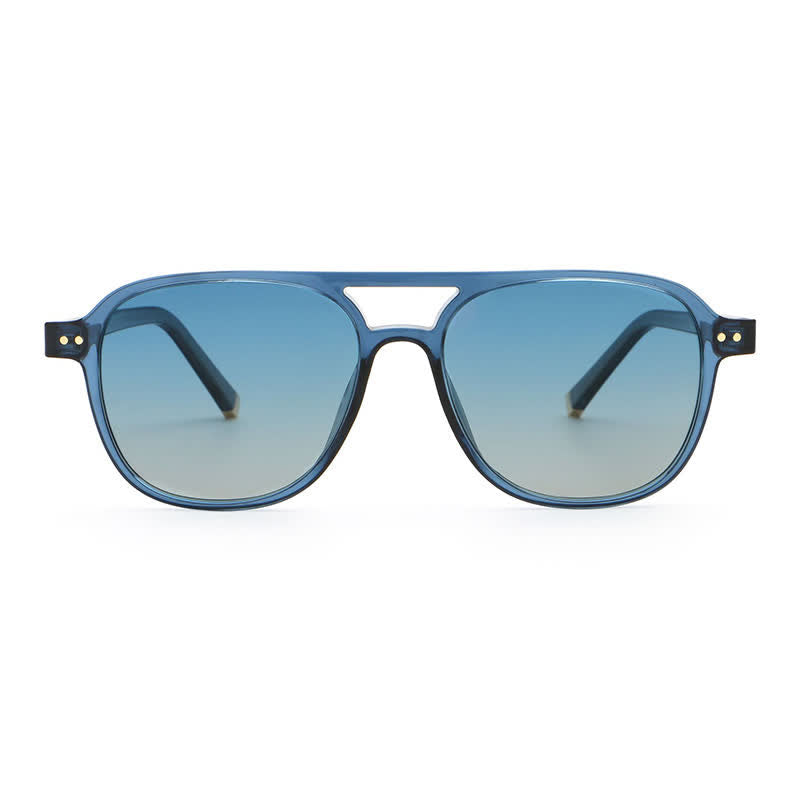 Spykay™ SG60736 Double Bridges Polarized Aviator Sunglasses
