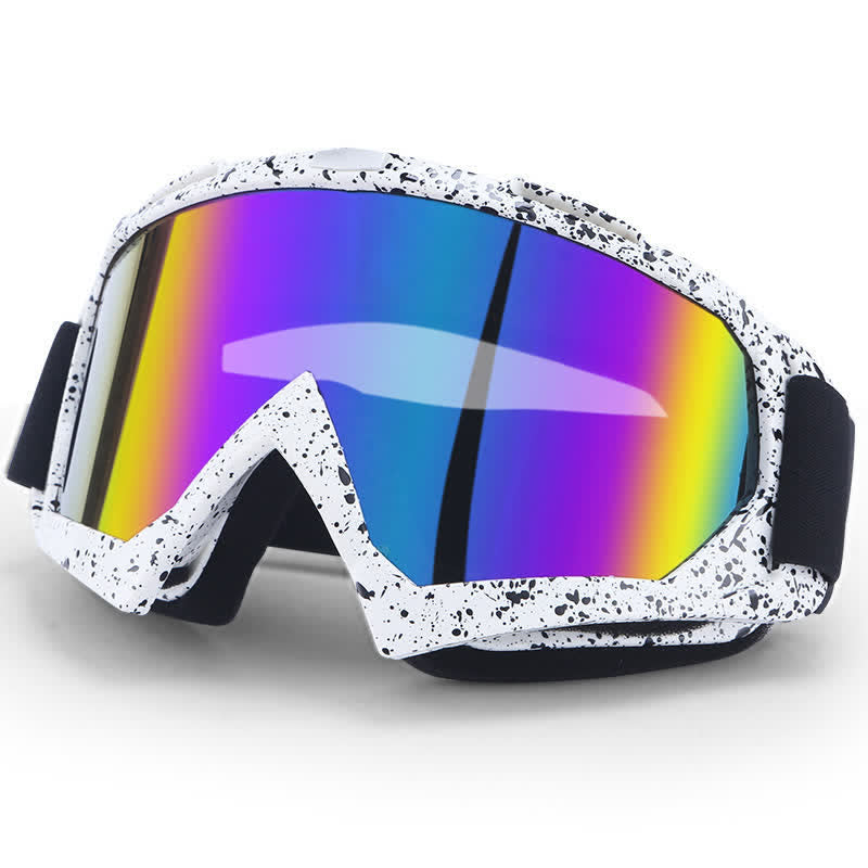 Spykay™ SG60982 Retro Over Glasses Windproof Ski Goggles Motorcycle Goggles for Men Women