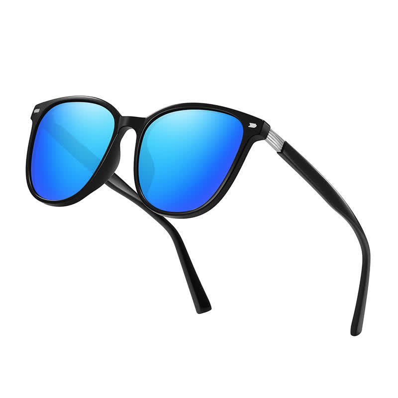 Spykay™ SG60913 Trendy Sports Polarized Oversized Sunglasses with Mirrored Lens
