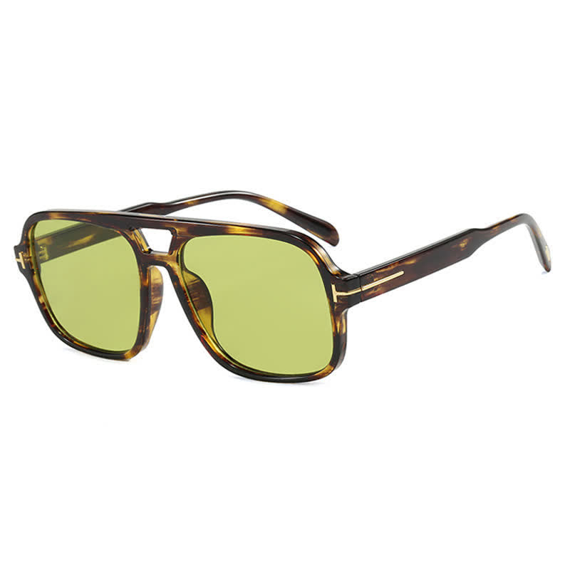 Spykay™ SG60710 Double Bridges Retro-Vintage Aviator Sunglasses