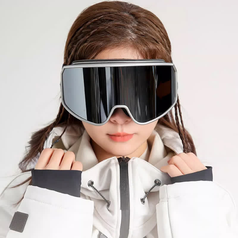 Spykay™ SG61042 Unisex Double Layer Anti-Fog Large Cylindrical Ski Goggles for Outdoor Activities