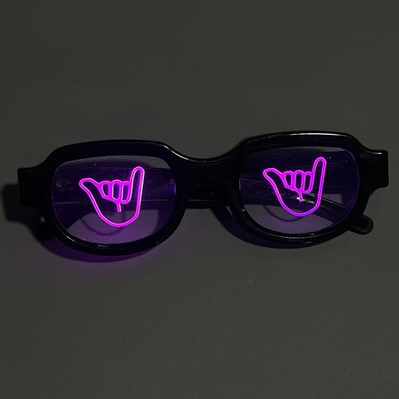 Spykay™ EG26927 HOT LED Glasses Light Up Glow Eyewear for Halloween&Party