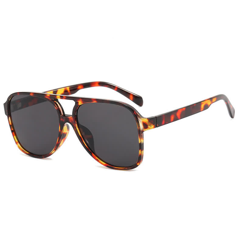 Spykay™ SG60670 Double Bridges Fashion Aviator Sunglasses