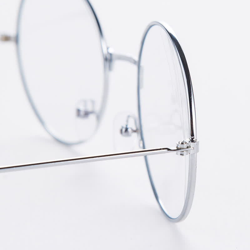 Spykay™ EG26874 Retro Round Frame Metal Anti-blue Light Glasses for Women Men