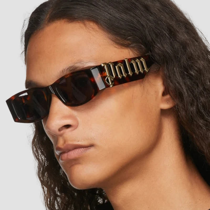 Spykay™ SG60686 Y2K Rectangle Frame Letter Sunglasses