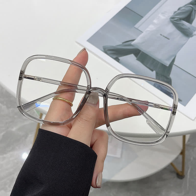 Spykay™ EG26770 Square Frame Classic Oversized Anti-blue Light Glasses