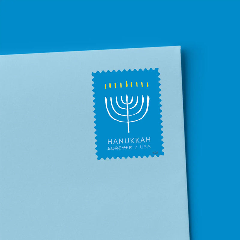 2024 USPS Hanukkah Forever Stamps, Sheet of 20