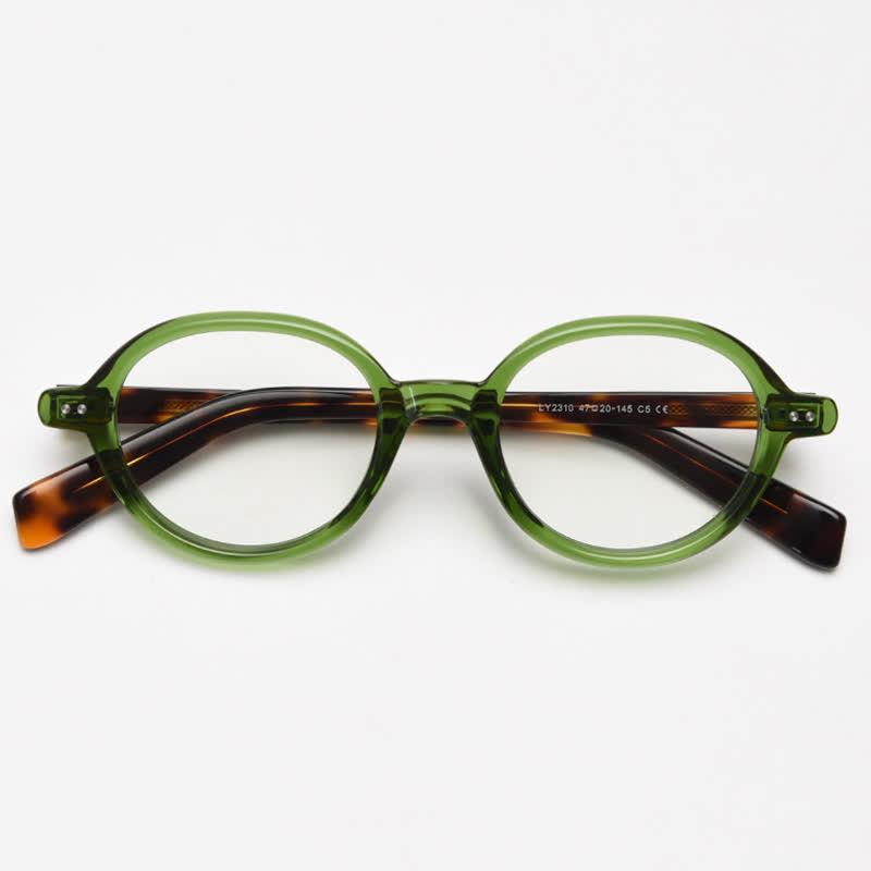 Spykay™ EG26838 Retro Round Frame Anti-blue Light Glasses