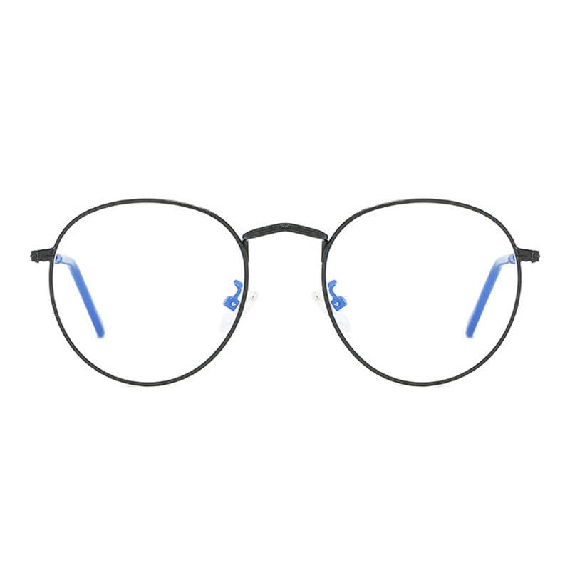 Spykay™ EG26906 Retro Simple Round Frame Anti-blue Light Hipster Glasses