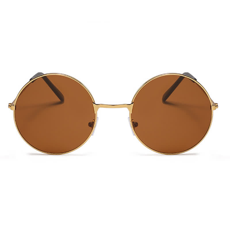 Spykay™ SG61008 Retro Round Frame Metal Sunglasses for Women Men