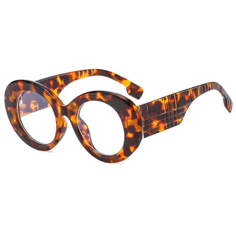 Spykay™ EG26750 Round Thick Frame Hipster Oversized Glasses