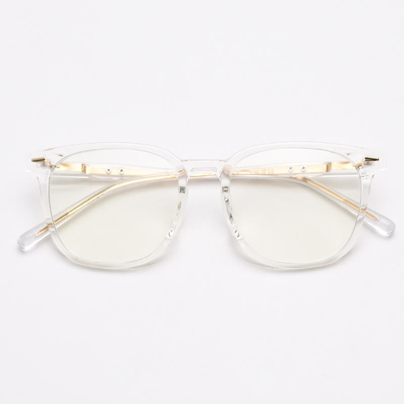 Spykay™ EG26868 Large Square Frame Anti-blue Light Retro Classic Glasses