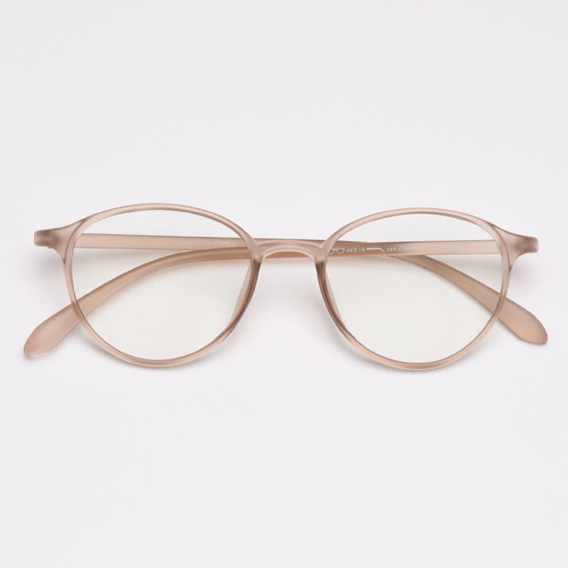 Spykay™ EG26866 Oval Frame Anti-blue Light Simple Classic Lightweight Glasses