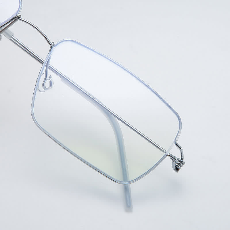 Spykay™ EG26905 Retro Simple Rectangle Frame Anti-blue Light Hipster Glasses