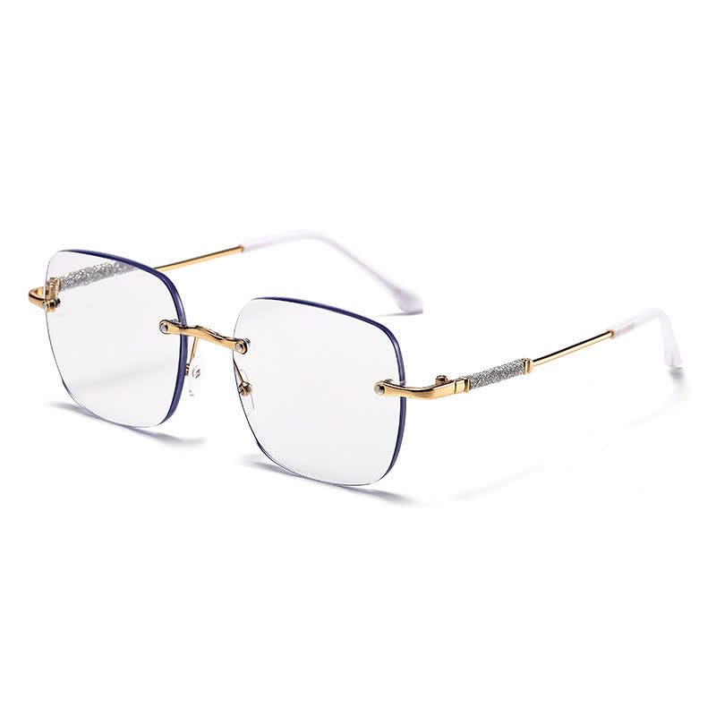 Spykay™ SG60971 Square Frame Rimless Hipster Photochromic Sunglasses