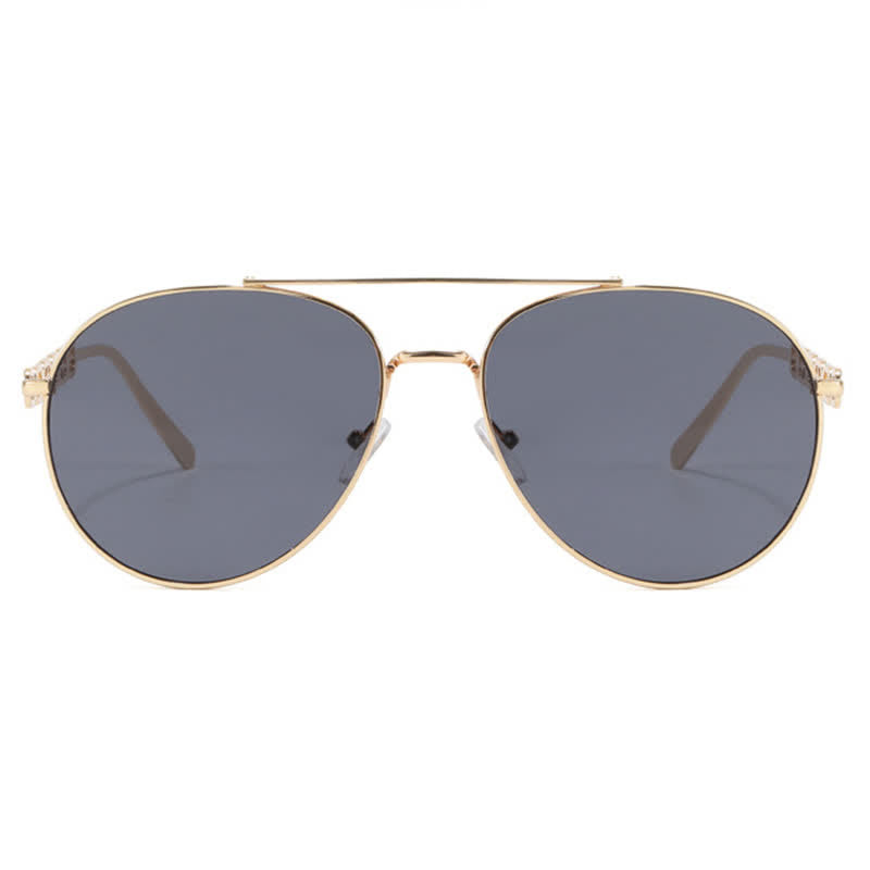 Spykay™ SG60842 Fashion Chain Temples Aviator Sunglasses