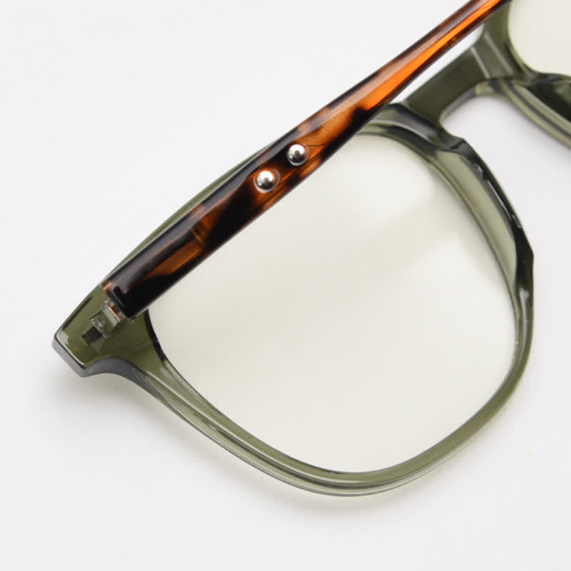 Spykay™ EG26868 Large Square Frame Anti-blue Light Retro Classic Glasses