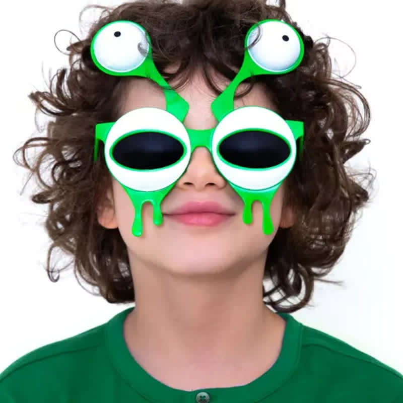 Spykay™ SG61029 Adults&Kids Funny Alien Slug Shaped Sunglasses Accessories for Halloween&Party