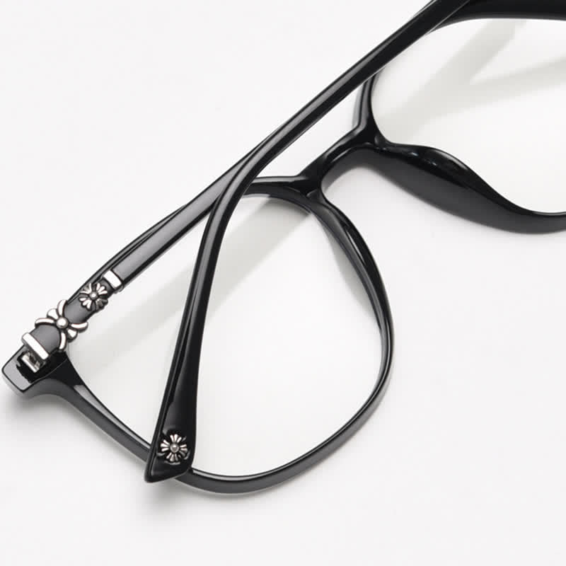Spykay™ EG26915 Unsiex Classic Square Large Frame Fashion Anti-blue Light Glasses