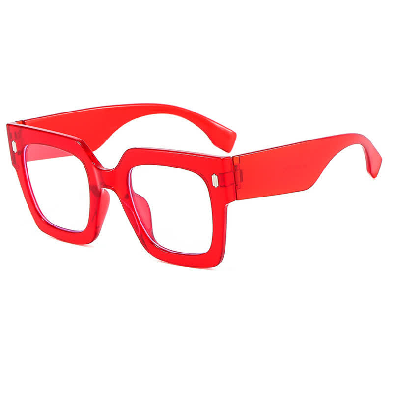 Spykay™ EG26878 Anti-blue Light Oversized Square Thick Frames Eyeglasses