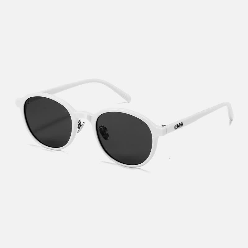 Spykay™ SG60790 Retro Round Frame Polarized Sunglasses with Nylon Lenses