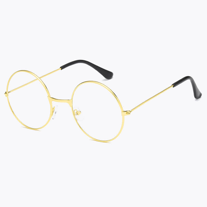 Spykay™ EG26874 Retro Round Frame Metal Anti-blue Light Glasses for Women Men