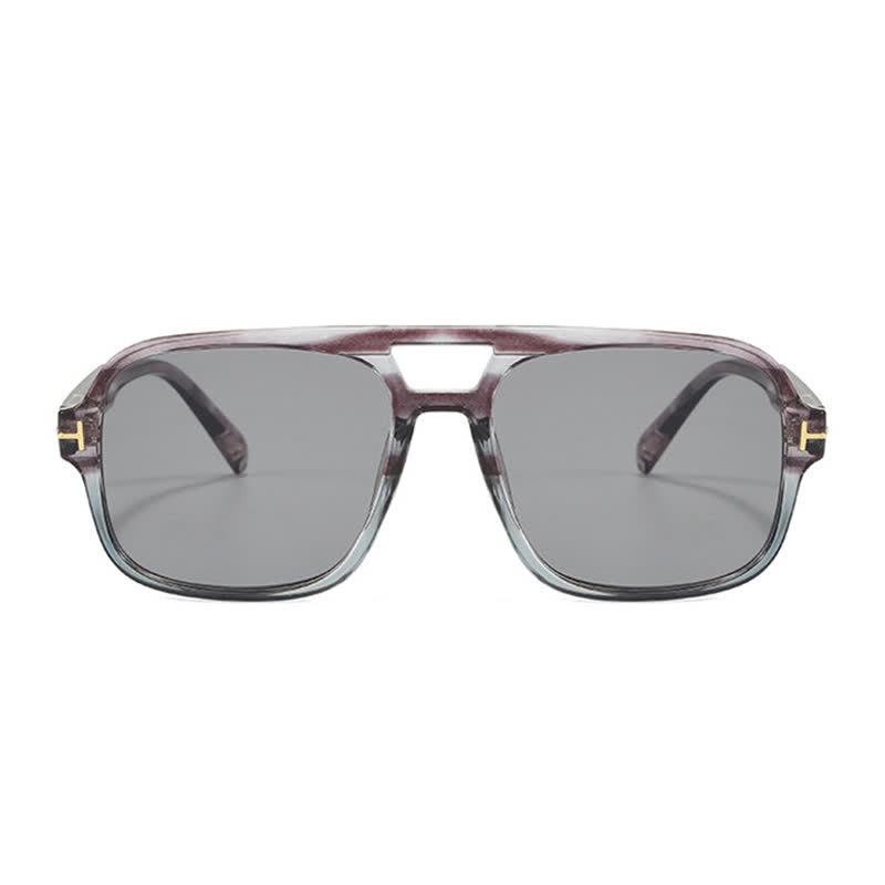 Spykay™ SG60710 Double Bridges Retro-Vintage Aviator Sunglasses
