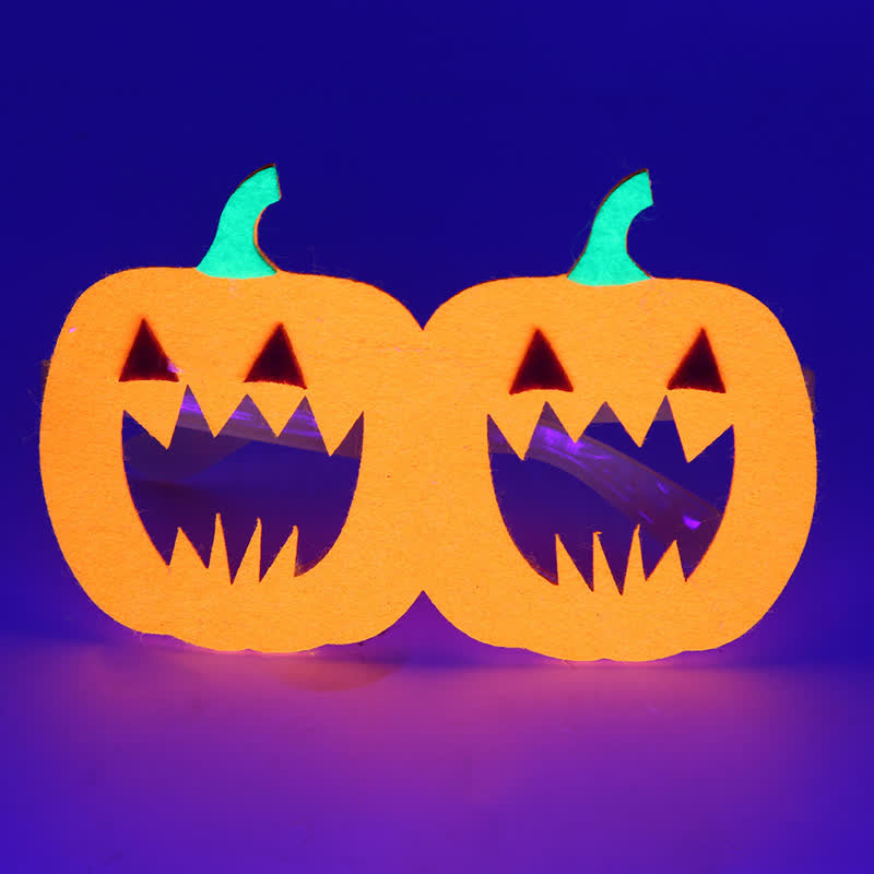 Spykay™ EG26831 Halloween Spider Ghost Pumpkin Fluorescent Glasses for Adults&Children