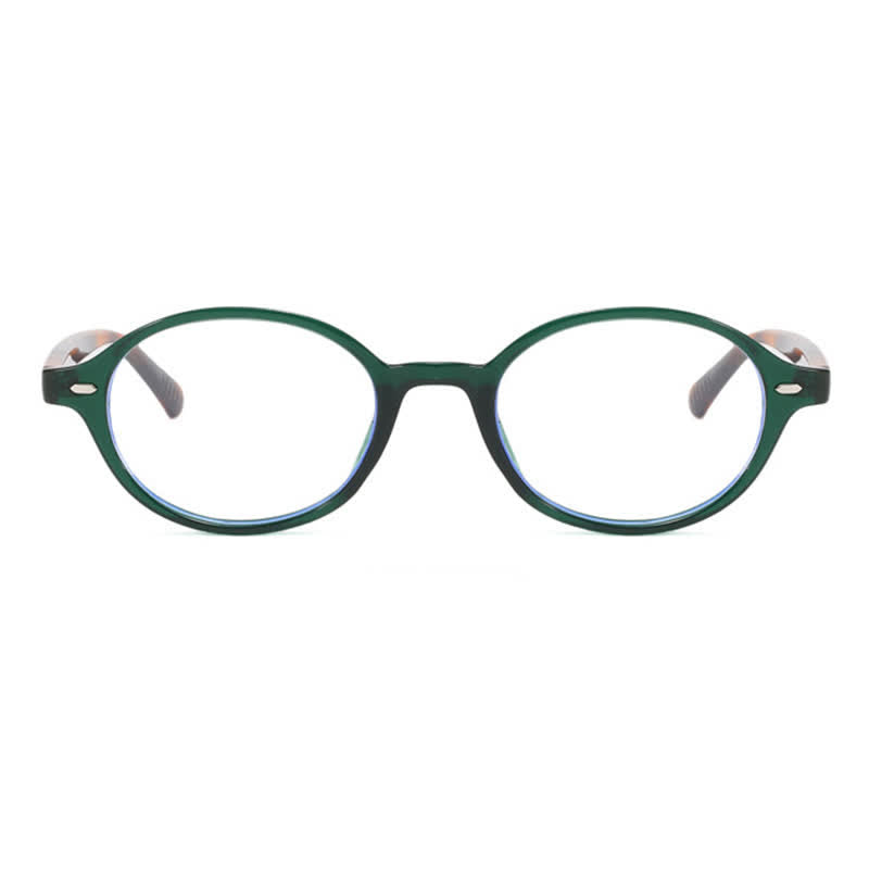 Spykay™ EG60680 Vintage Oval Frame Anti-blue Light Eyeglasses