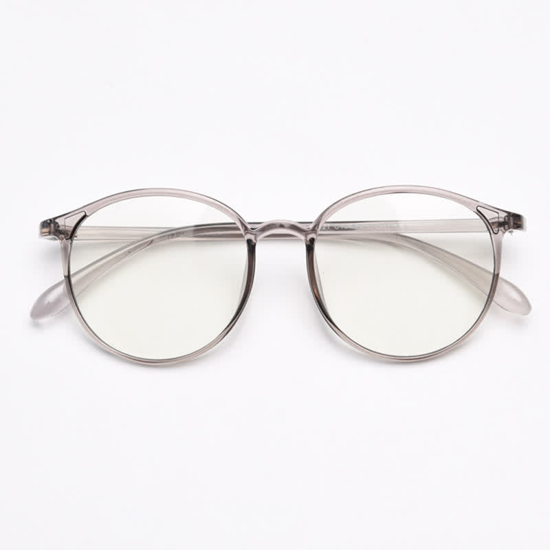 Spykay™ EG26865 Large Round Frame Anti-blue Light Simple Classic Lightweight Glasses