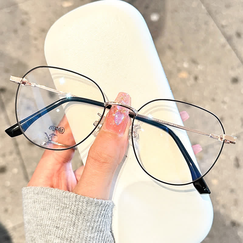 Spykay™ EG26890 Lightweight Round Frame Anti-blue Light Glasses